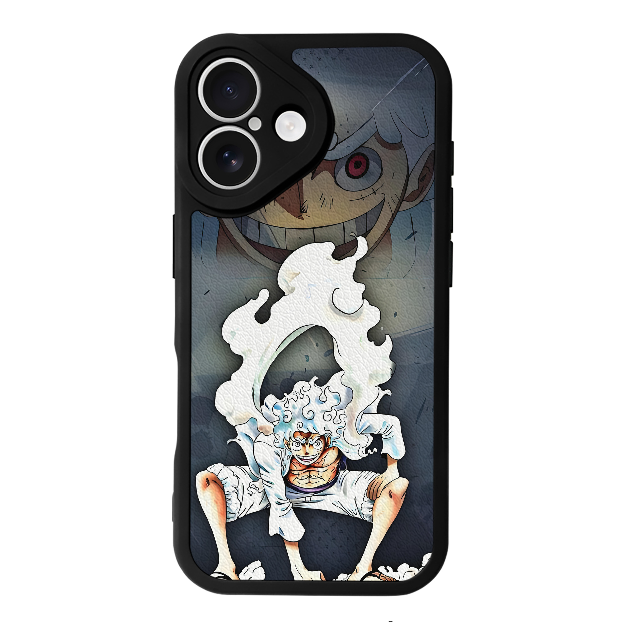 （画像用） ワンピース ONE PIECE 【iPhone 16シリーズ対応】シリコンスマホケース（レザー調） 材質：シリコン